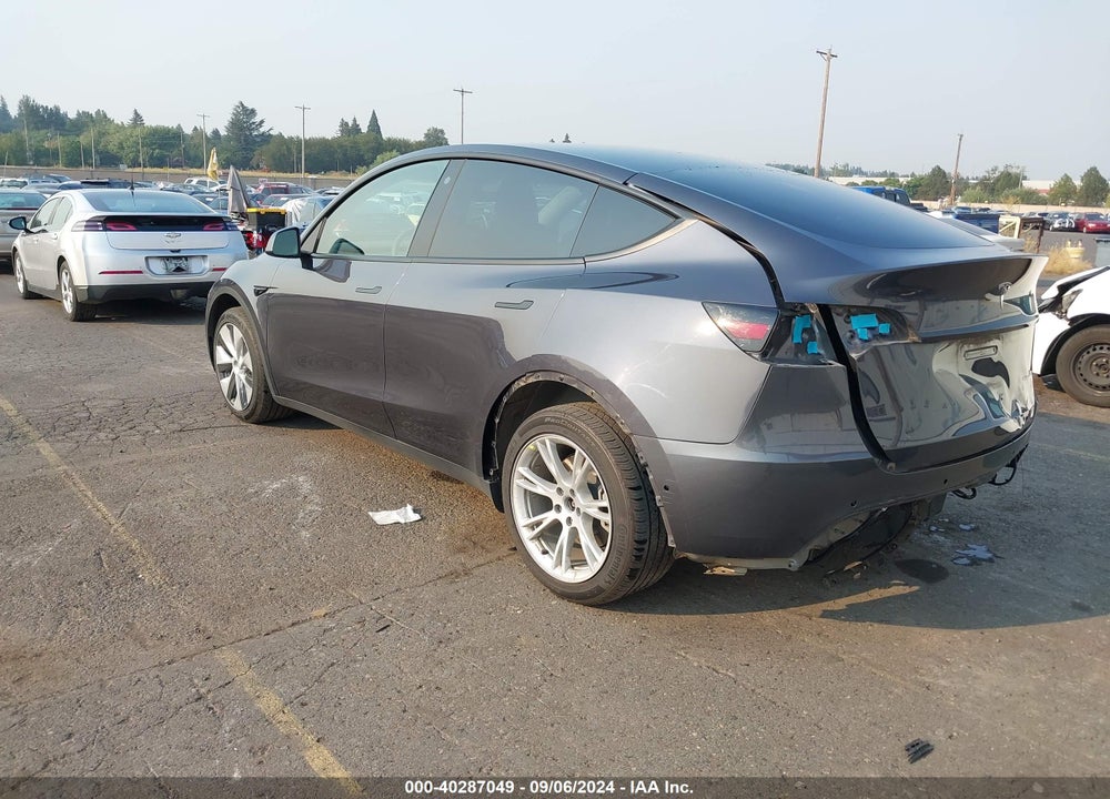 2022 TESLA MODEL Y LONG RANGE DUAL MOTOR ALL-WHEEL DRIVE VIN: 7SAYGDEEXNF408978