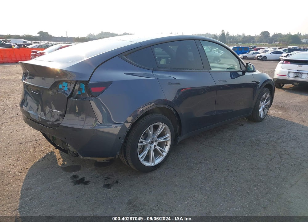 2022 TESLA MODEL Y LONG RANGE DUAL MOTOR ALL-WHEEL DRIVE VIN: 7SAYGDEEXNF408978