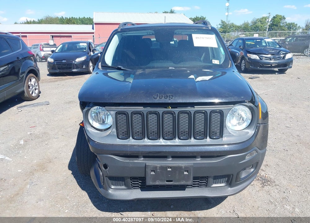 2016 JEEP RENEGADE JUSTICE VIN: ZACCJBBT8GPD44192