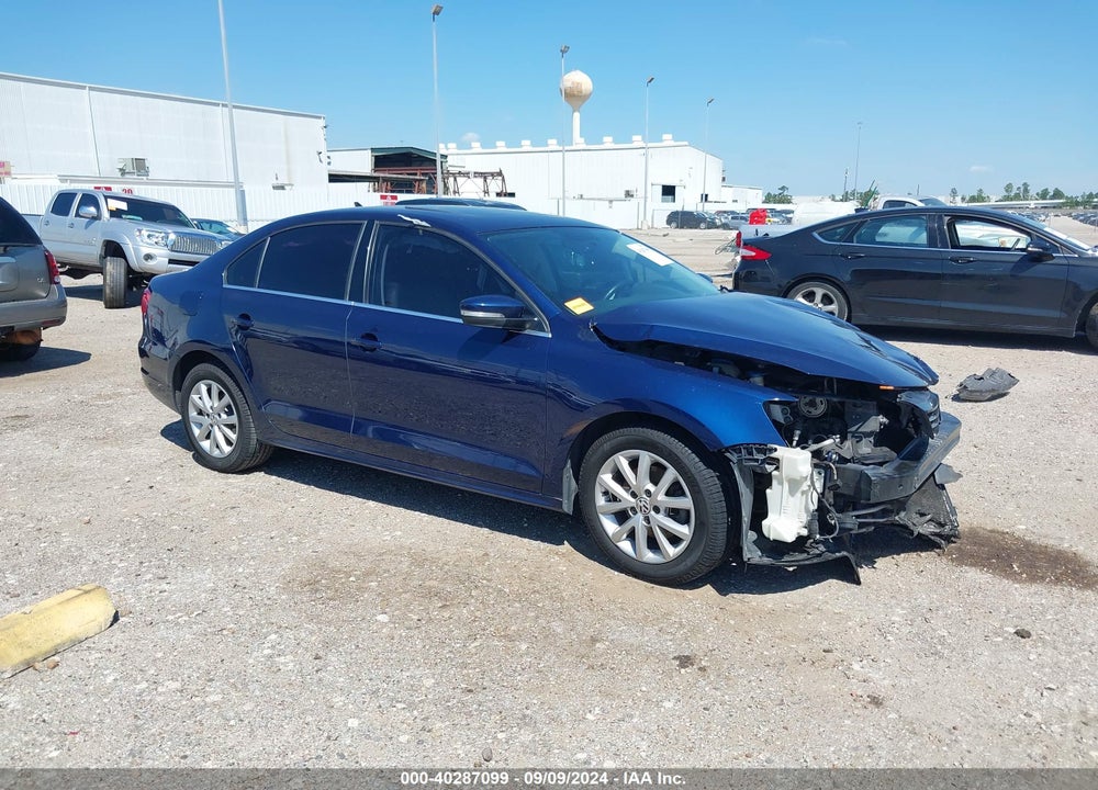2013 VOLKSWAGEN JETTA 2.5L SE VIN: 3VWDX7AJ1DM278466