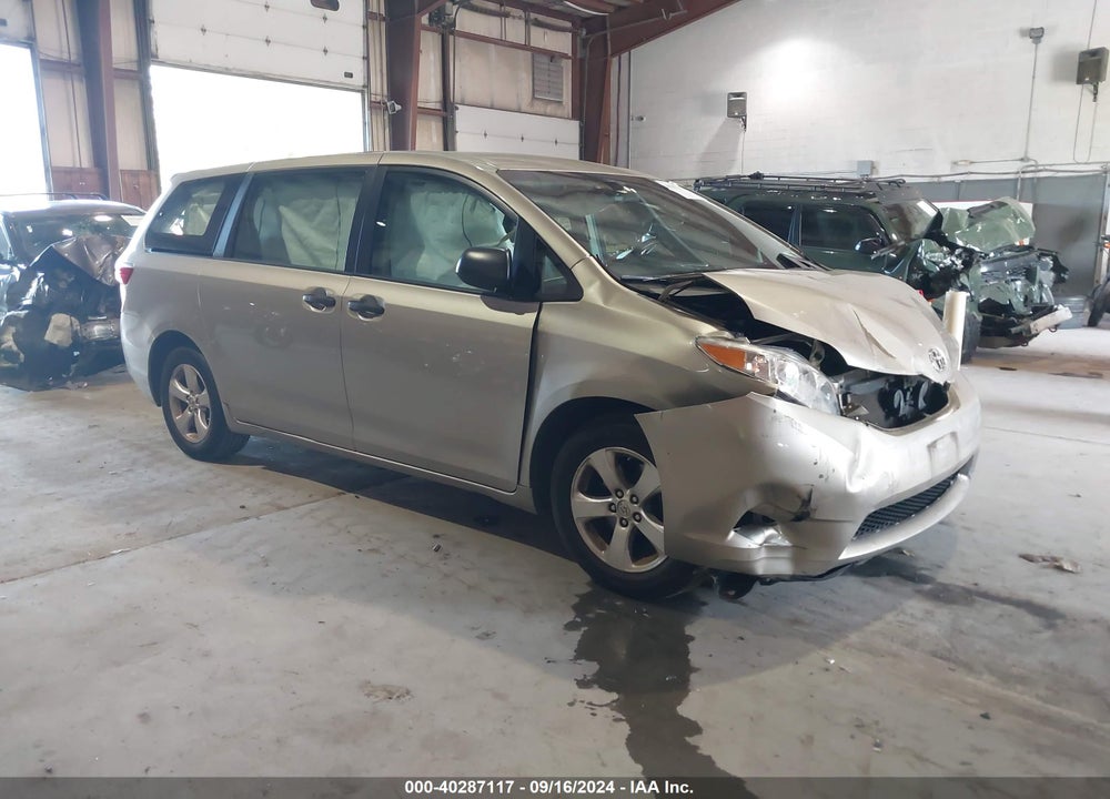 2017 TOYOTA SIENNA L 7 PASSENGER VIN: 5TDZZ3DC0HS891743