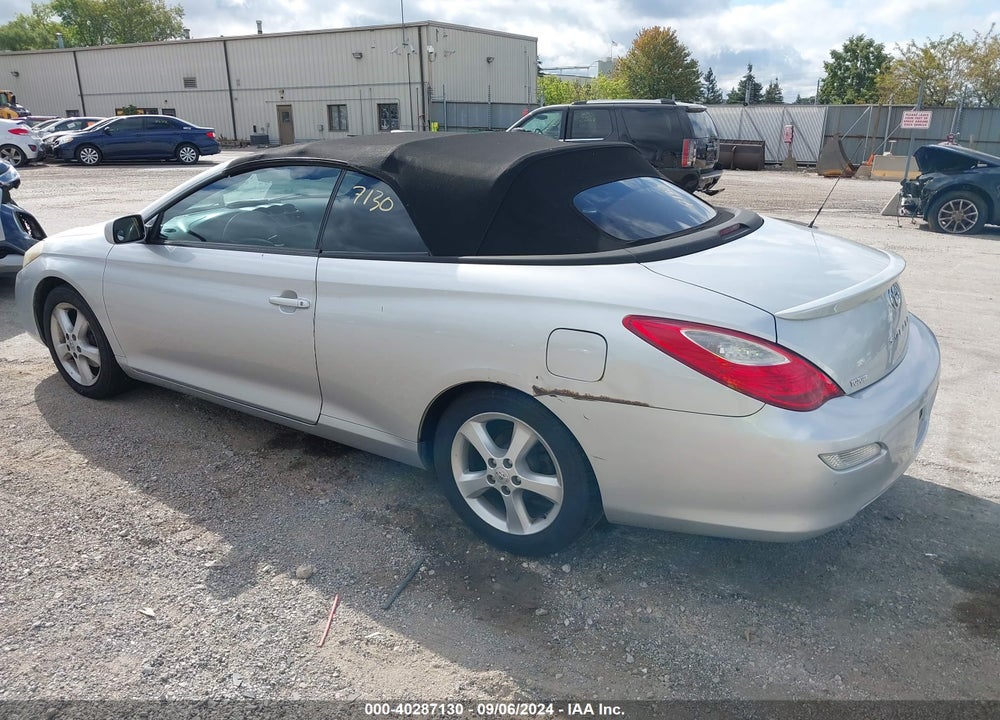 2007 TOYOTA CAMRY SOLARA VIN: 4T1FA38P87U135932