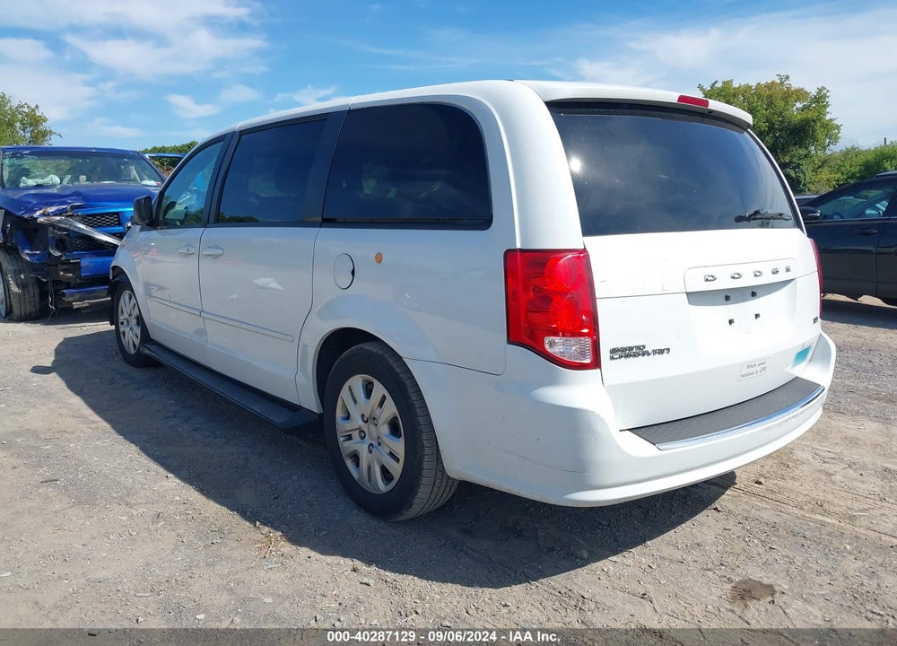 2016 DODGE GRAND CARAVAN VIN: 2C4RDGBG2GR259152
