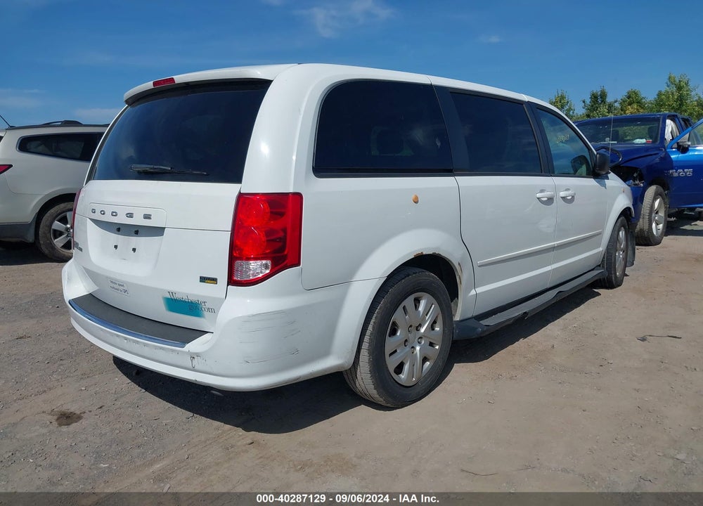 2016 DODGE GRAND CARAVAN VIN: 2C4RDGBG2GR259152