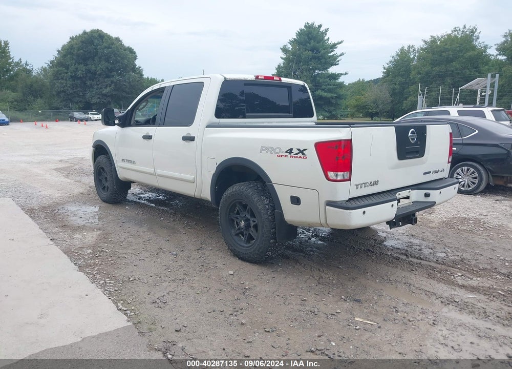 2010 NISSAN TITAN PRO-4X VIN: 1N6BA0EC1AN316436