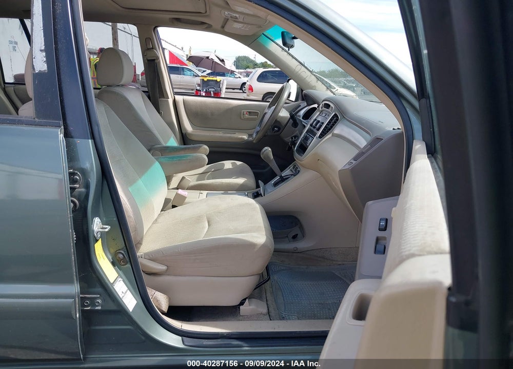 2005 TOYOTA HIGHLANDER V6 VIN: JTEEP21A550117709