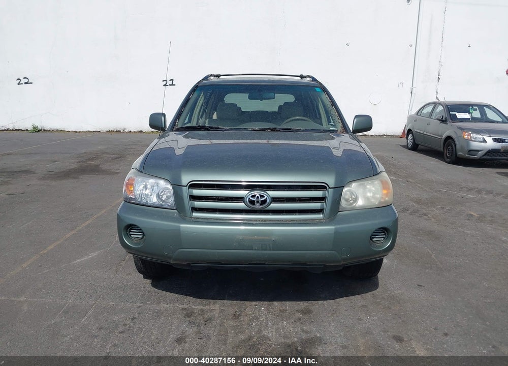2005 TOYOTA HIGHLANDER V6 VIN: JTEEP21A550117709