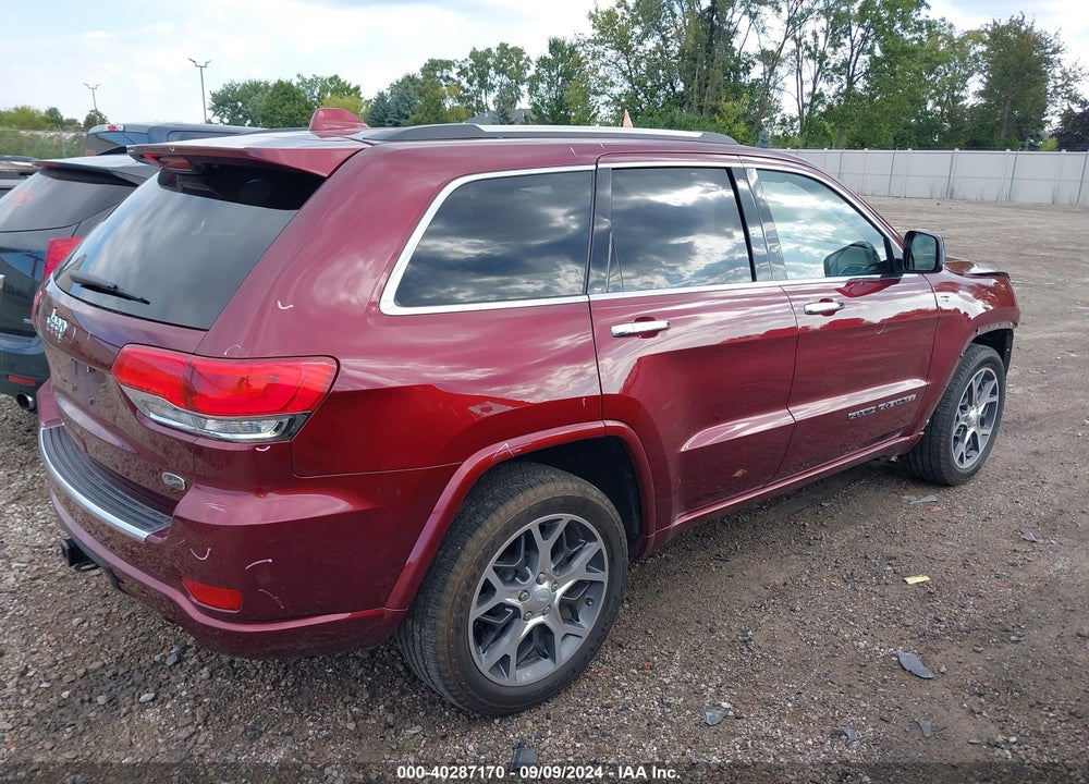 2019 GRAND JEEP  CHEROKEE OVERLAND 4X4 VIN: 1C4RJFCG9KC634814