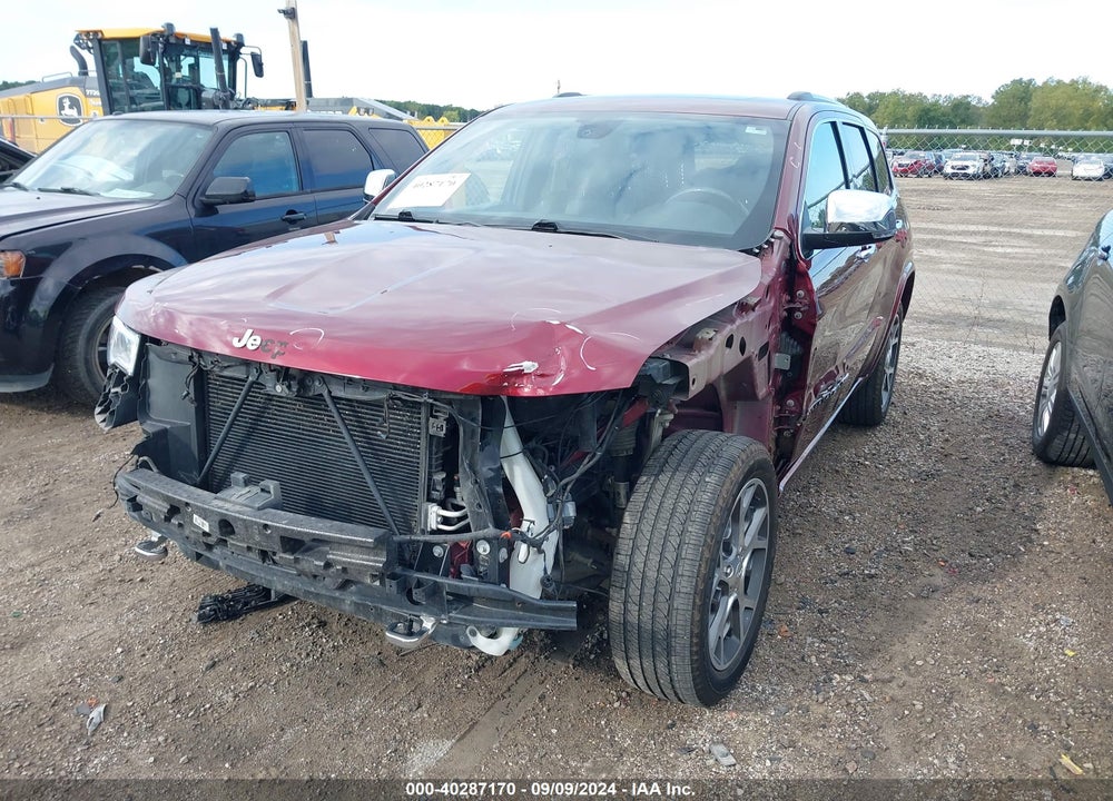2019 GRAND JEEP  CHEROKEE OVERLAND 4X4 VIN: 1C4RJFCG9KC634814