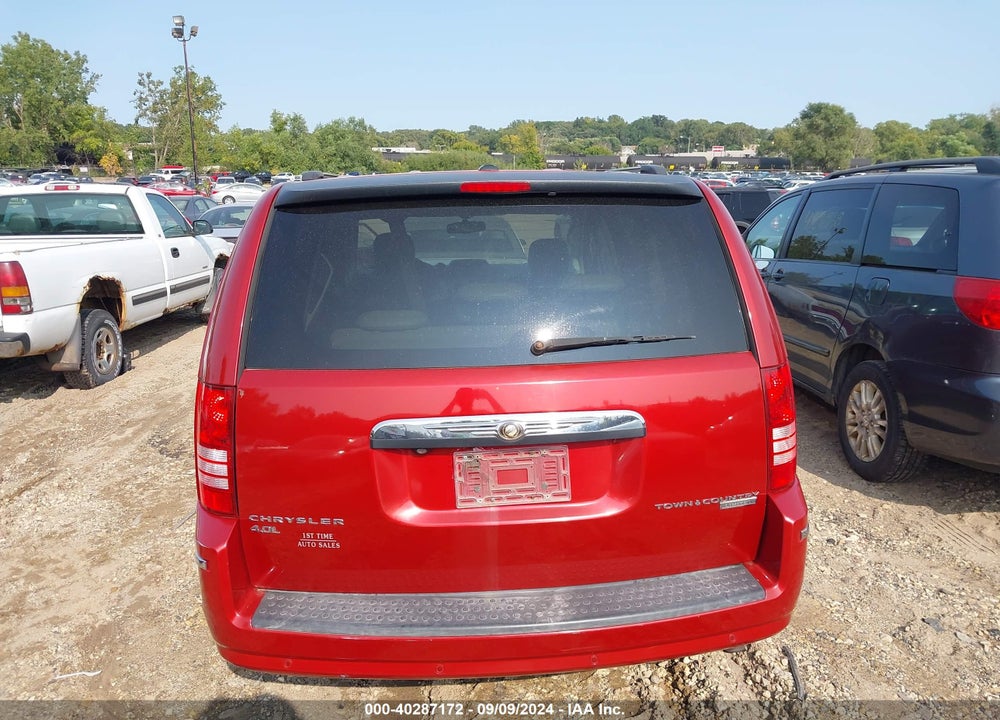 2010 CHRYSLER TOWN & COUNTRY LIMITED VIN: 2A4RR6DX1AR186219