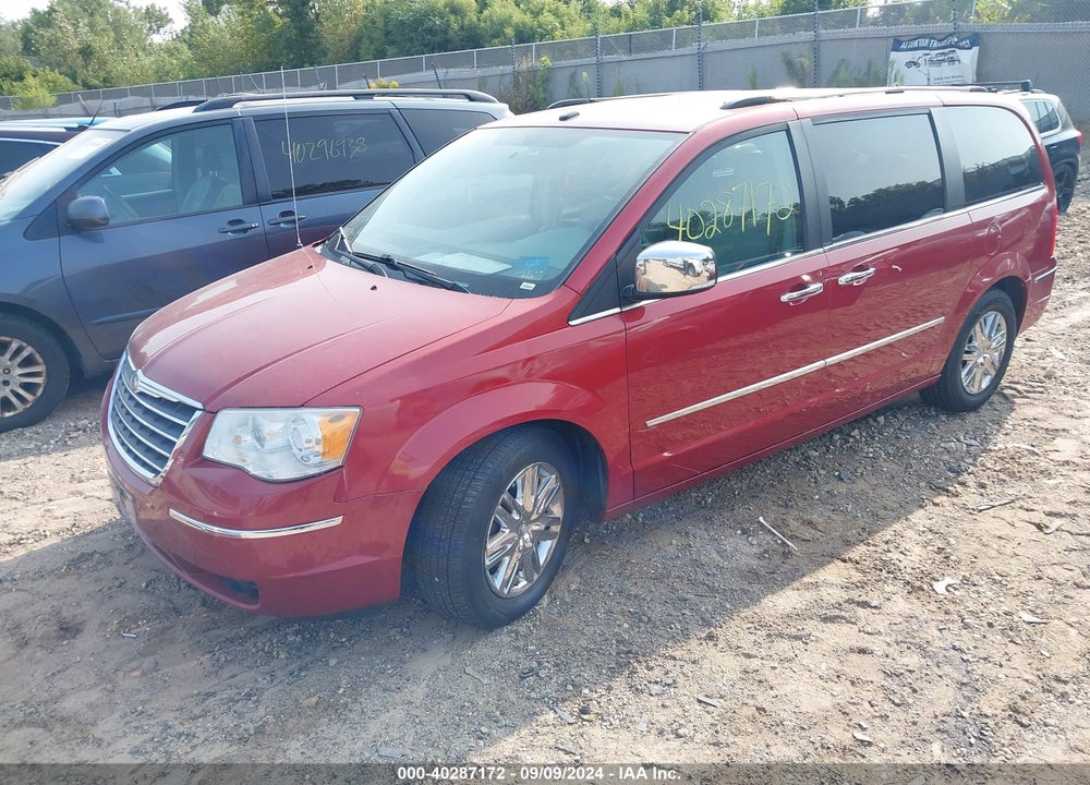 2010 CHRYSLER TOWN & COUNTRY LIMITED VIN: 2A4RR6DX1AR186219