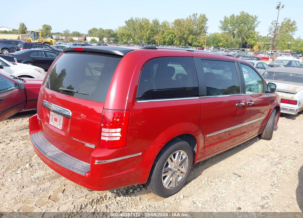 2010 CHRYSLER TOWN & COUNTRY LIMITED VIN: 2A4RR6DX1AR186219