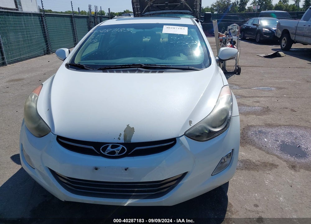 2013 HYUNDAI ELANTRA VIN: 5NPDH4AEXDH427819
