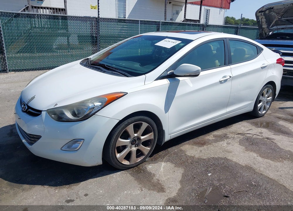 2013 HYUNDAI ELANTRA VIN: 5NPDH4AEXDH427819