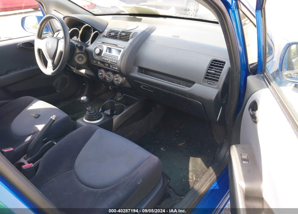 2008 HONDA FIT VIN: JHMGD37468S008437