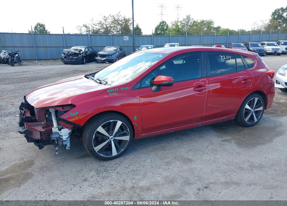 2017 SUBARU IMPREZA 2.0I SPORT VIN: 4S3GTAM61H3743397