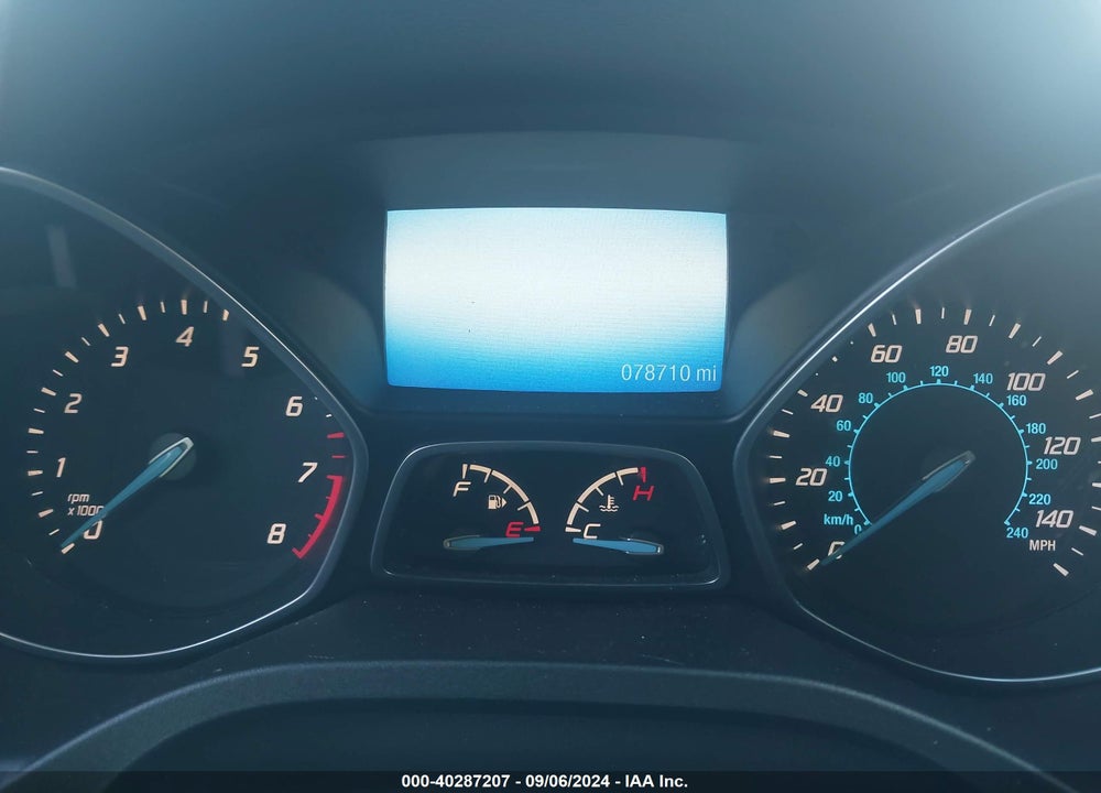 2016 FORD ESCAPE S VIN: 1FMCU0F72GUB87455