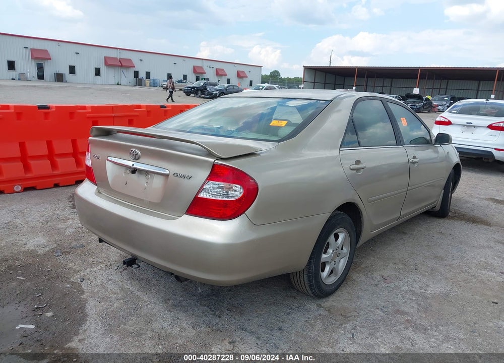 2004 TOYOTA CAMRY LE VIN: 4T1BE30K74U896420