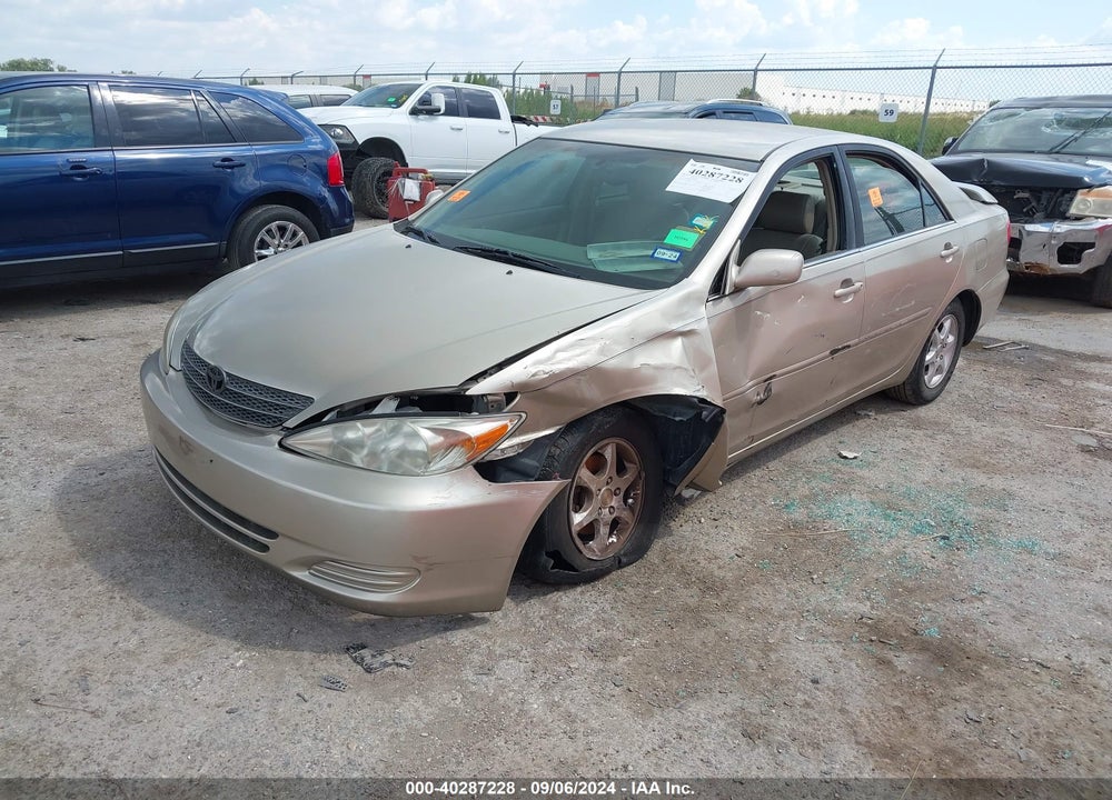 2004 TOYOTA CAMRY LE VIN: 4T1BE30K74U896420