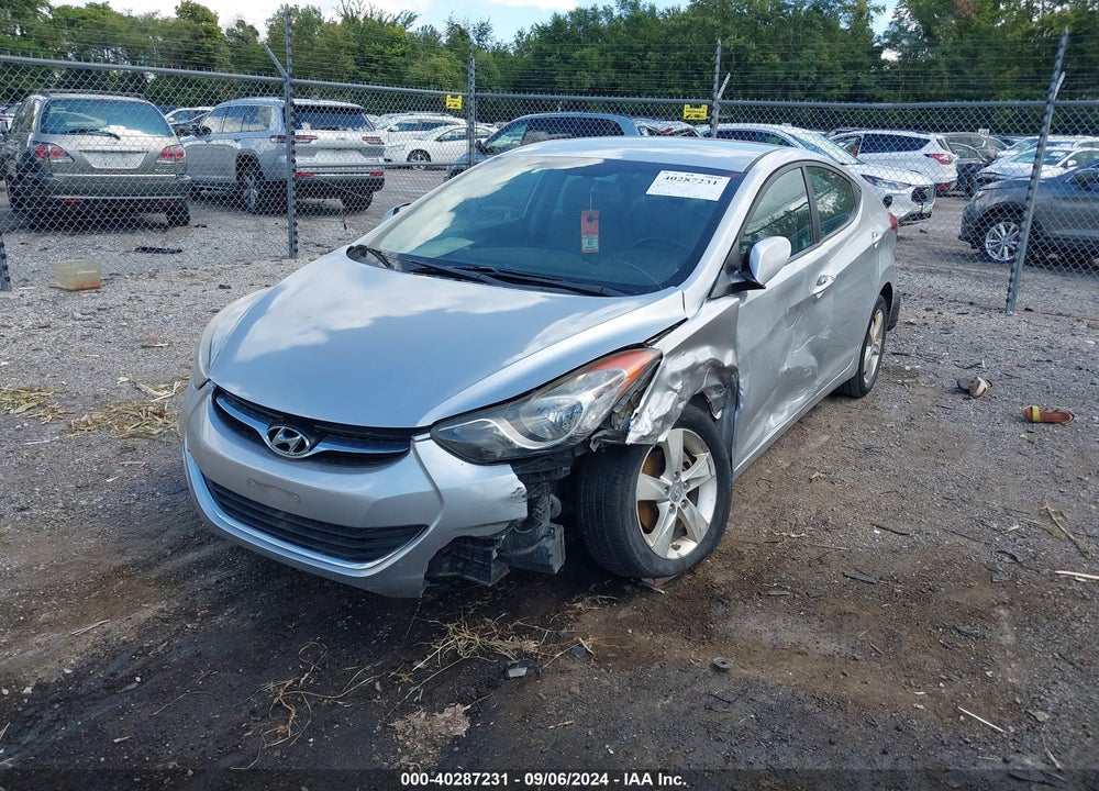 2011 HYUNDAI ELANTRA GLS VIN: 5NPDH4AE5BH007950