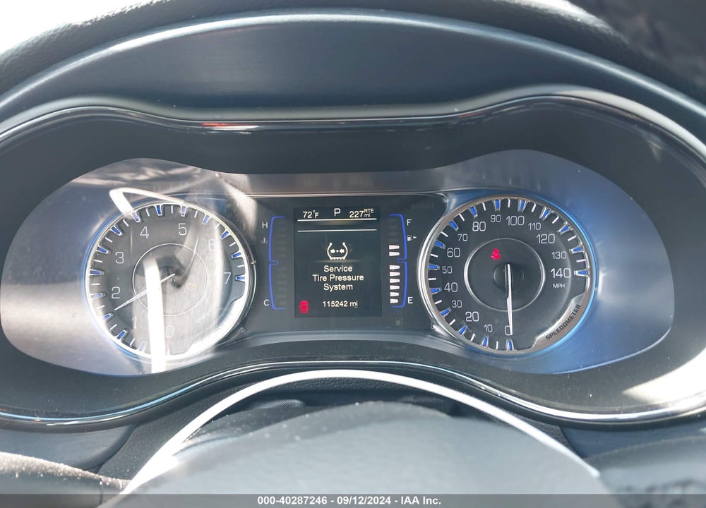 2016 CHRYSLER 200 LIMITED VIN: 1C3CCCAB9GN126901