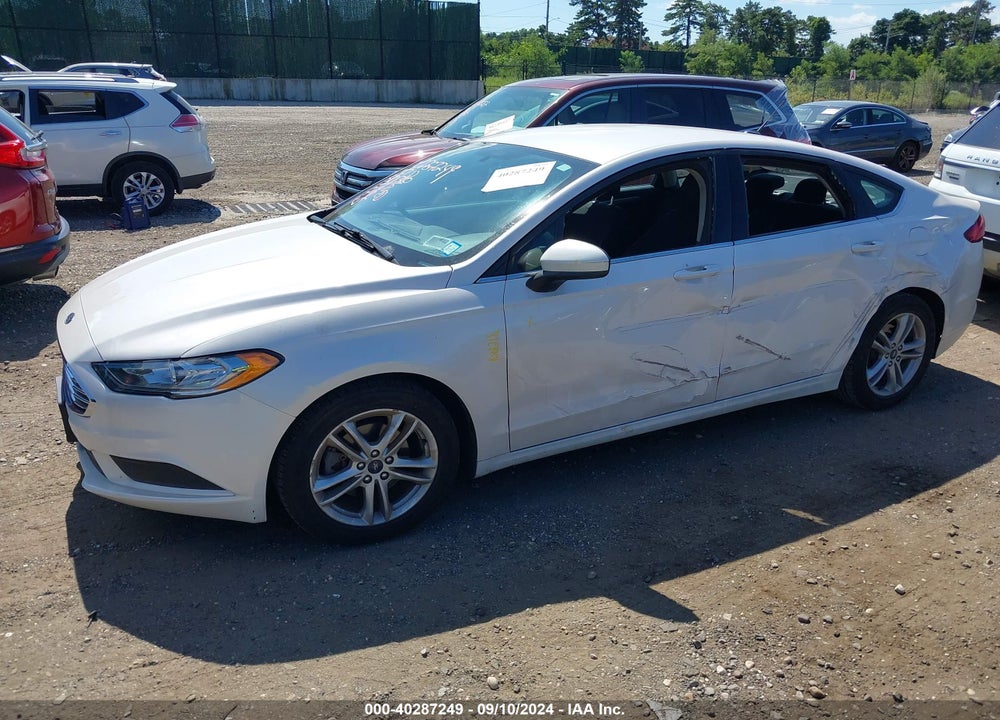 2018 FORD FUSION SE VIN: 3FA6P0HD4JR264391