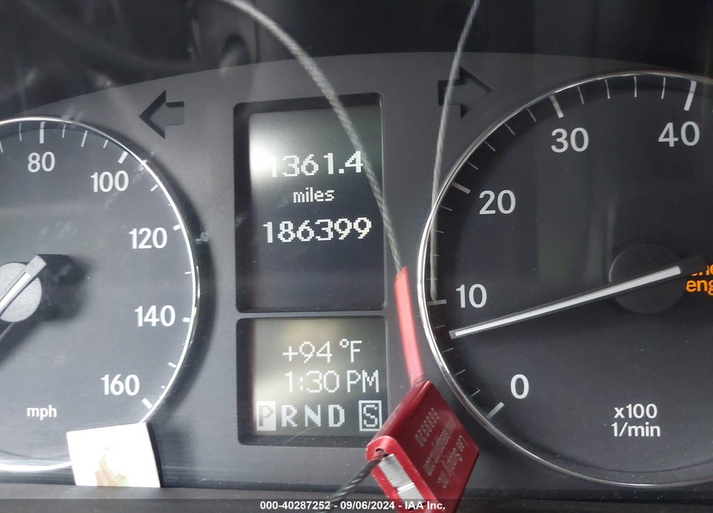 2007 MERCEDES-BENZ C 280 LUXURY VIN: WDBRF54H77F869736