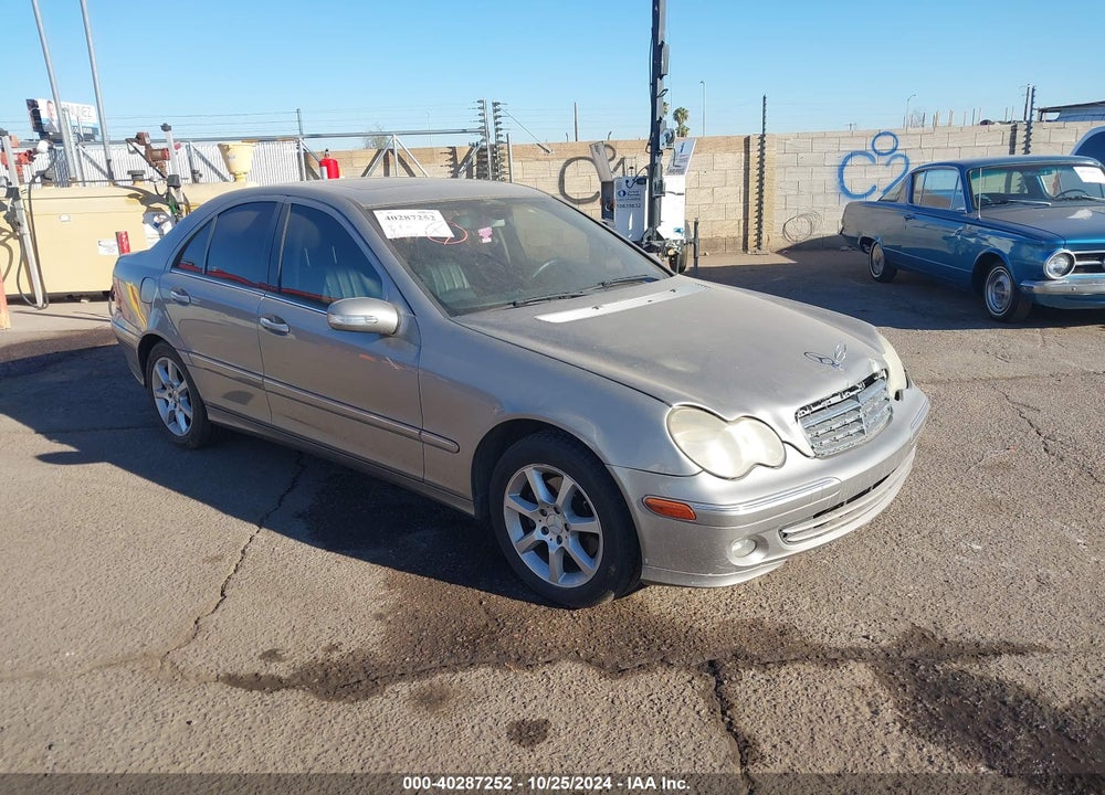 2007 MERCEDES-BENZ C 280 LUXURY VIN: WDBRF54H77F869736