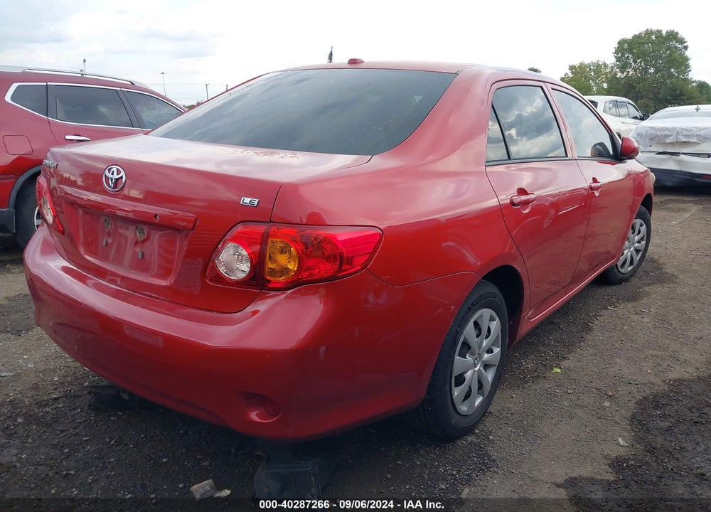 2010 TOYOTA COROLLA LE VIN: 1NXBU4EE0AZ367656