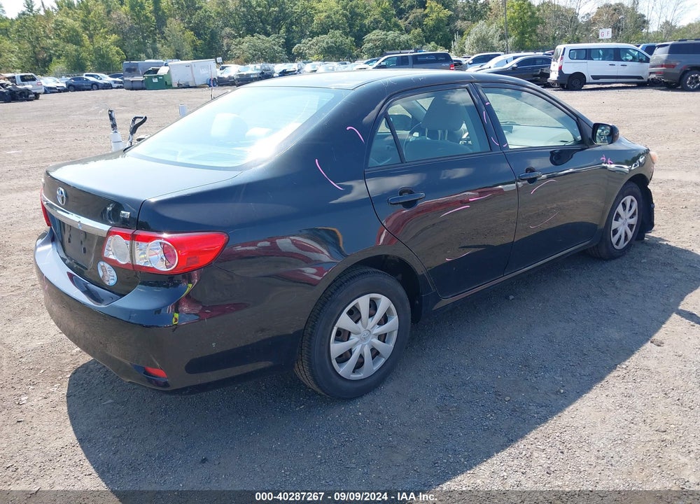 2011 TOYOTA COROLLA LE VIN: JTDBU4EE4B9134727