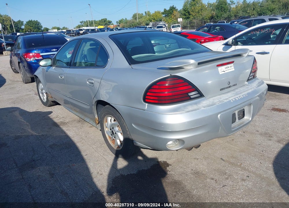 2004 PONTIAC GRAND AM SE VIN: 1G2NE52F84M648663