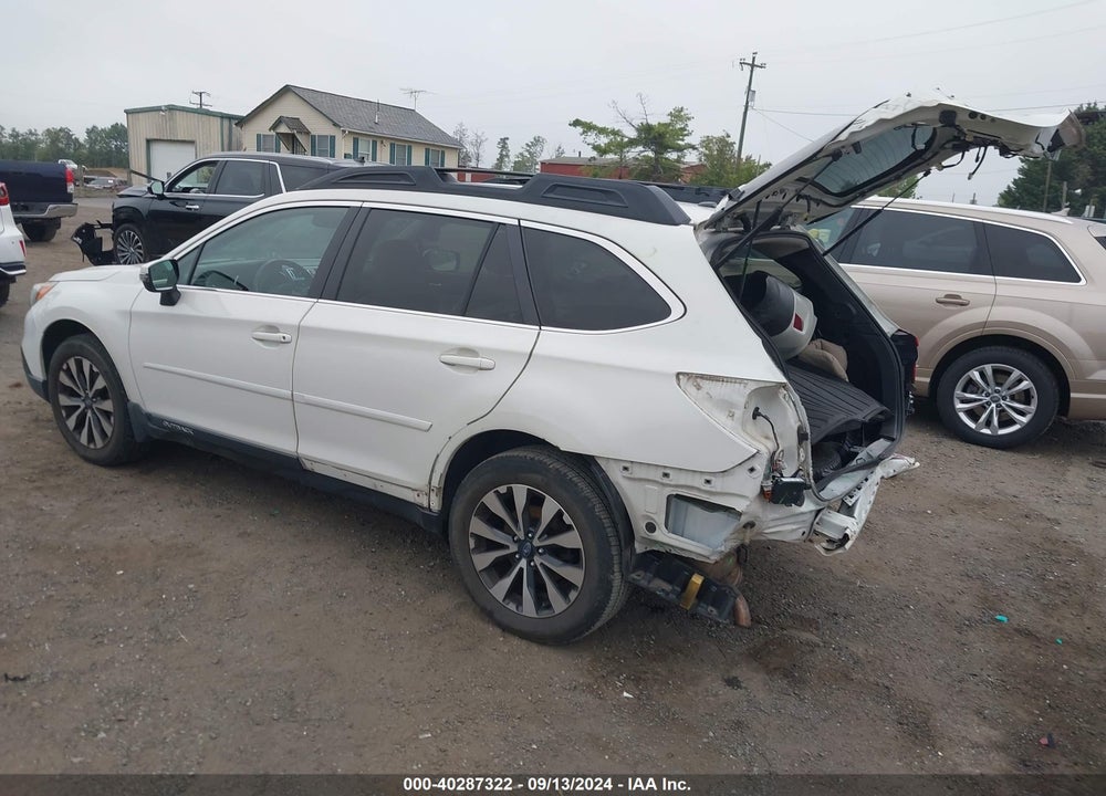 2015 SUBARU OUTBACK 2.5I LIMITED VIN: 4S4BSBLC5F3212366
