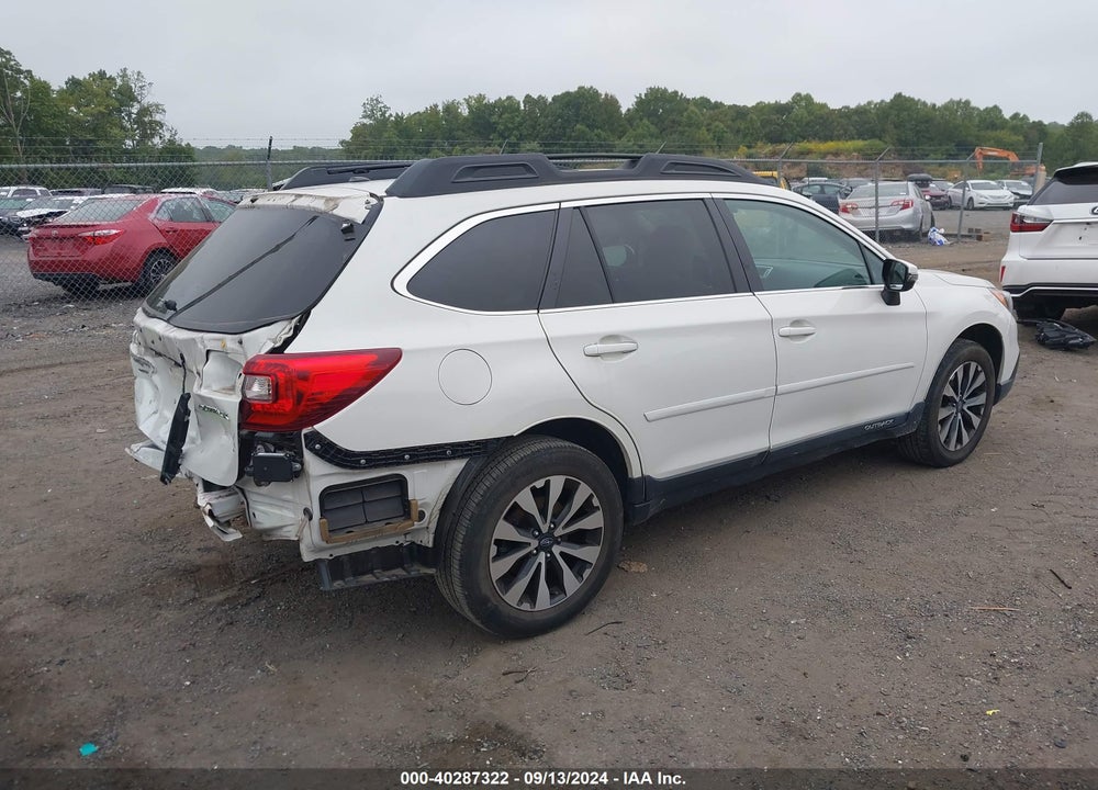2015 SUBARU OUTBACK 2.5I LIMITED VIN: 4S4BSBLC5F3212366