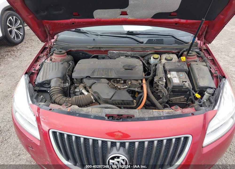 2012 BUICK REGAL VIN: 2G4GR5ER5C9196421