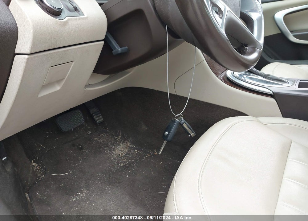 2012 BUICK REGAL VIN: 2G4GR5ER5C9196421