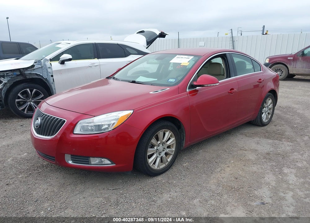 2012 BUICK REGAL VIN: 2G4GR5ER5C9196421