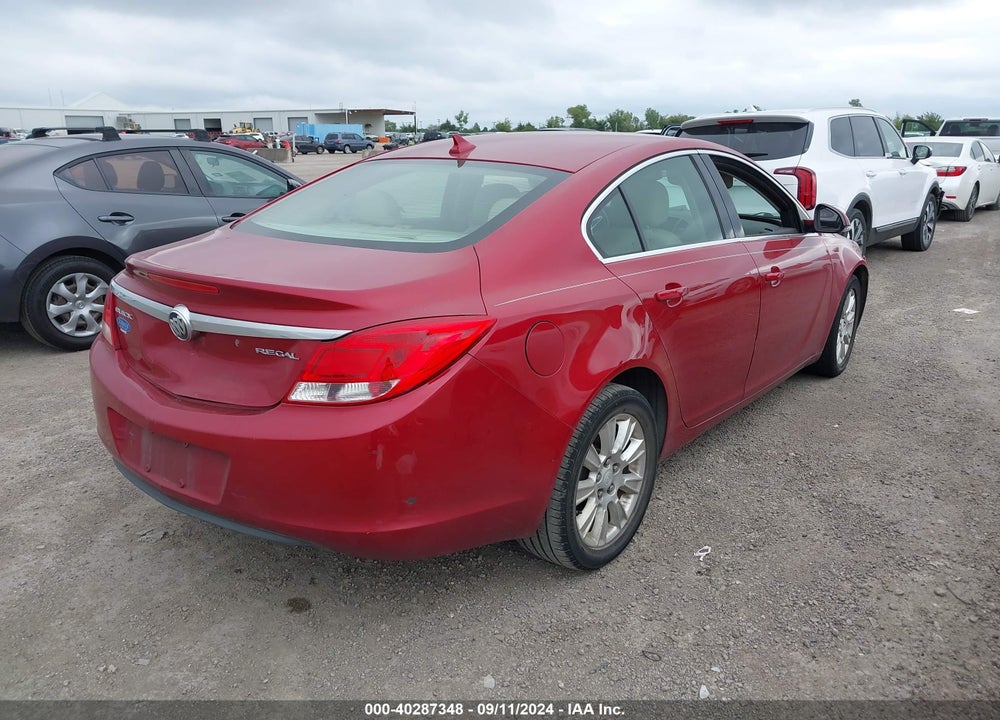 2012 BUICK REGAL VIN: 2G4GR5ER5C9196421