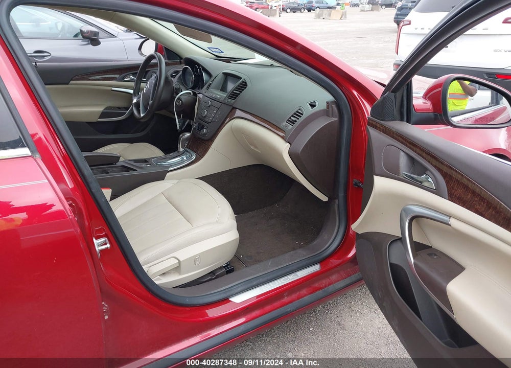 2012 BUICK REGAL VIN: 2G4GR5ER5C9196421