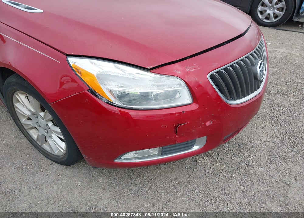 2012 BUICK REGAL VIN: 2G4GR5ER5C9196421