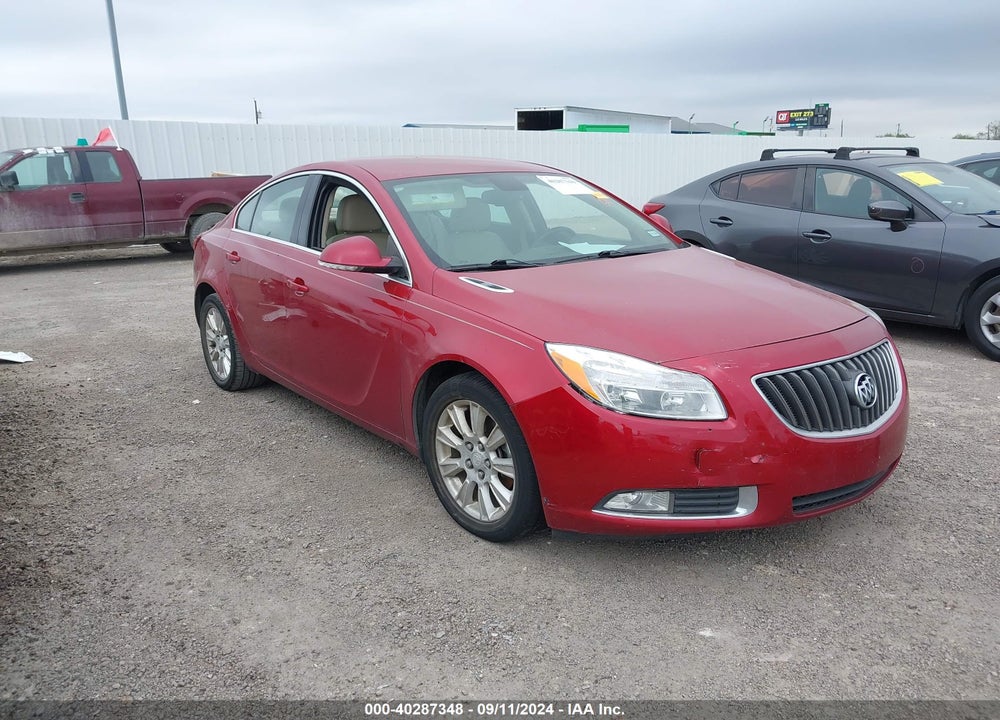 2012 BUICK REGAL VIN: 2G4GR5ER5C9196421
