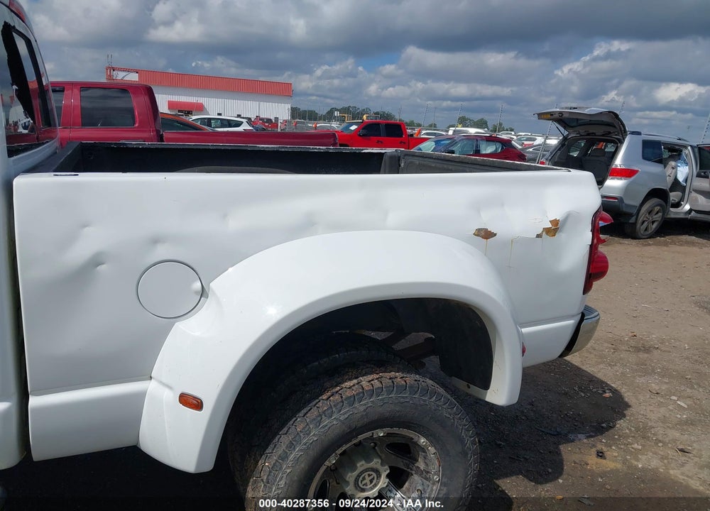 2007 DODGE RAM 3500 LARAMIE VIN: 3D3MX49A97G796938