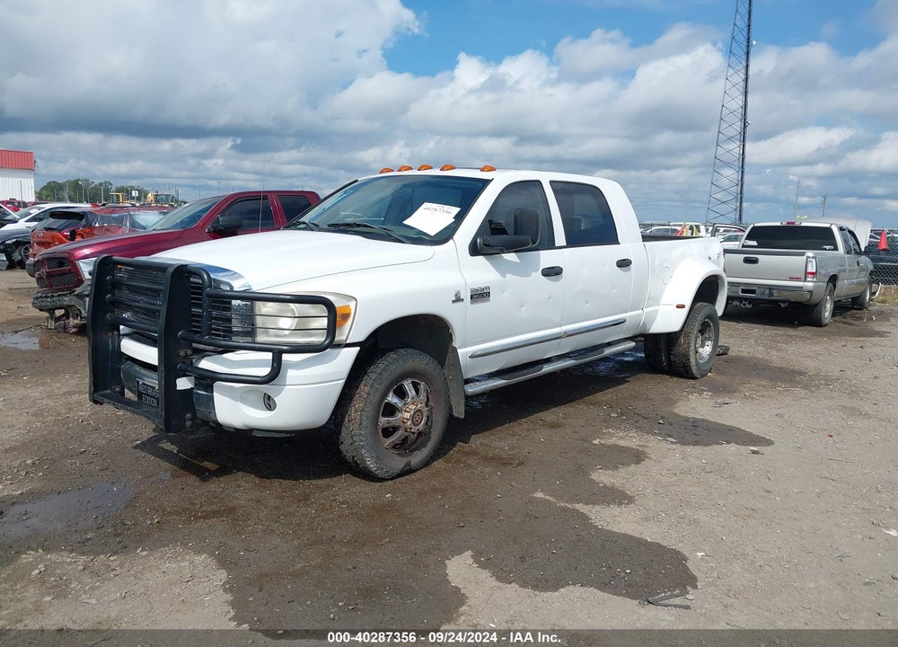 2007 DODGE RAM 3500 LARAMIE VIN: 3D3MX49A97G796938