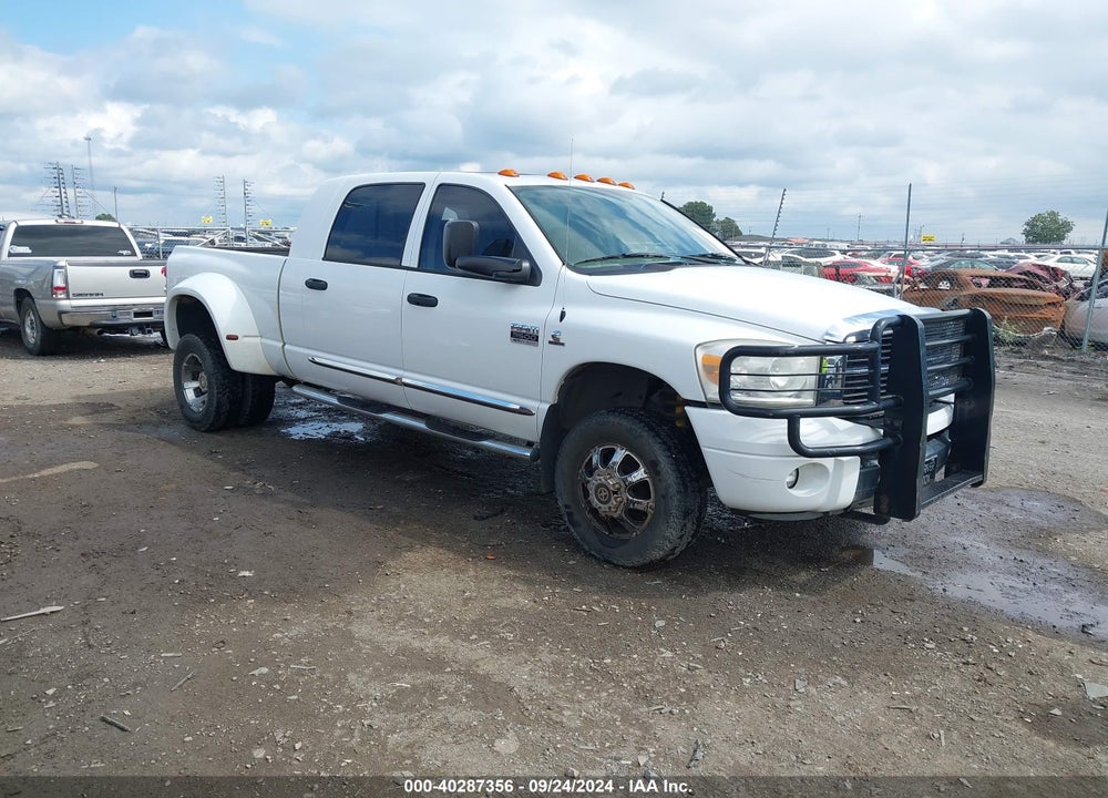 2007 DODGE RAM 3500 LARAMIE VIN: 3D3MX49A97G796938