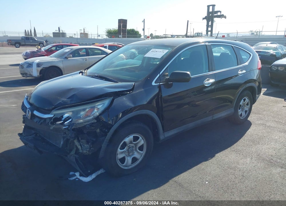 2016 HONDA CR-V LX VIN: 2HKRM3H38GH501324
