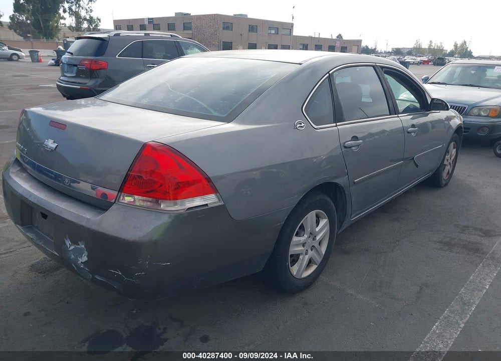 2006 CHEVROLET IMPALA LS VIN: 2G1WB55K769233442