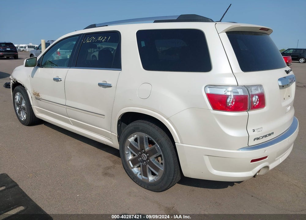 2012 GMC ACADIA DENALI VIN: 1GKKVTED1CJ293398