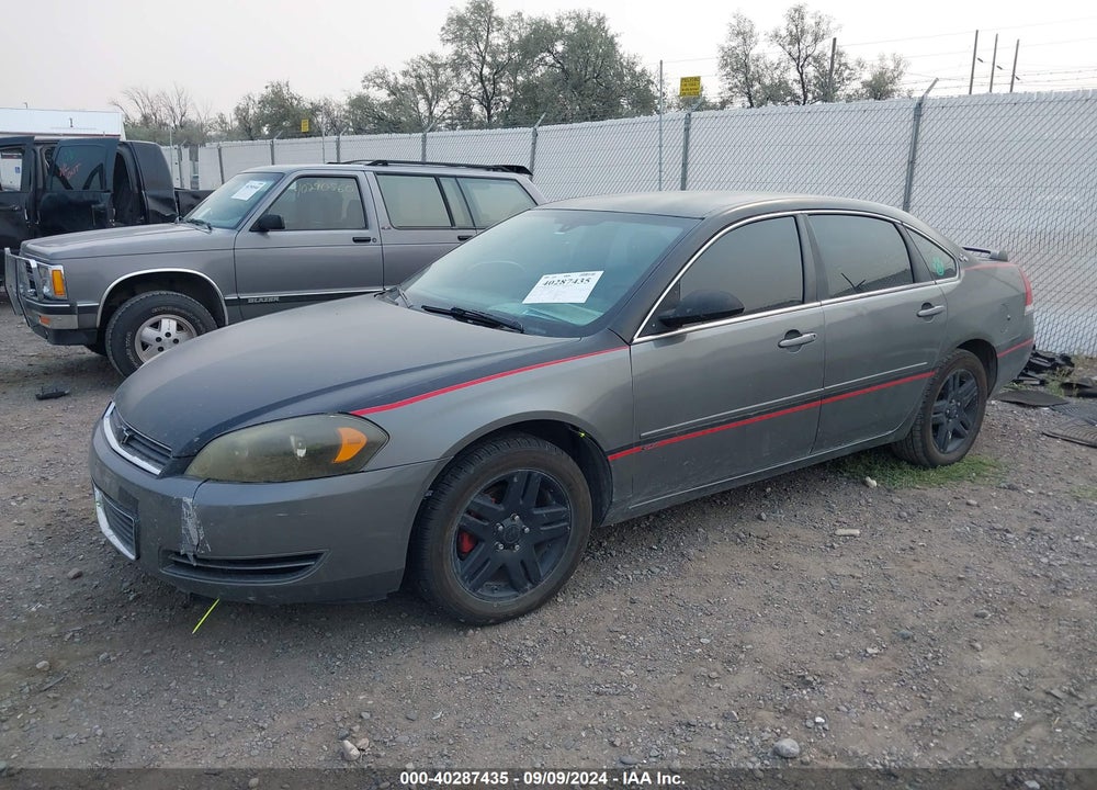 2007 CHEVROLET IMPALA LT VIN: 2G1WC58RX79149963