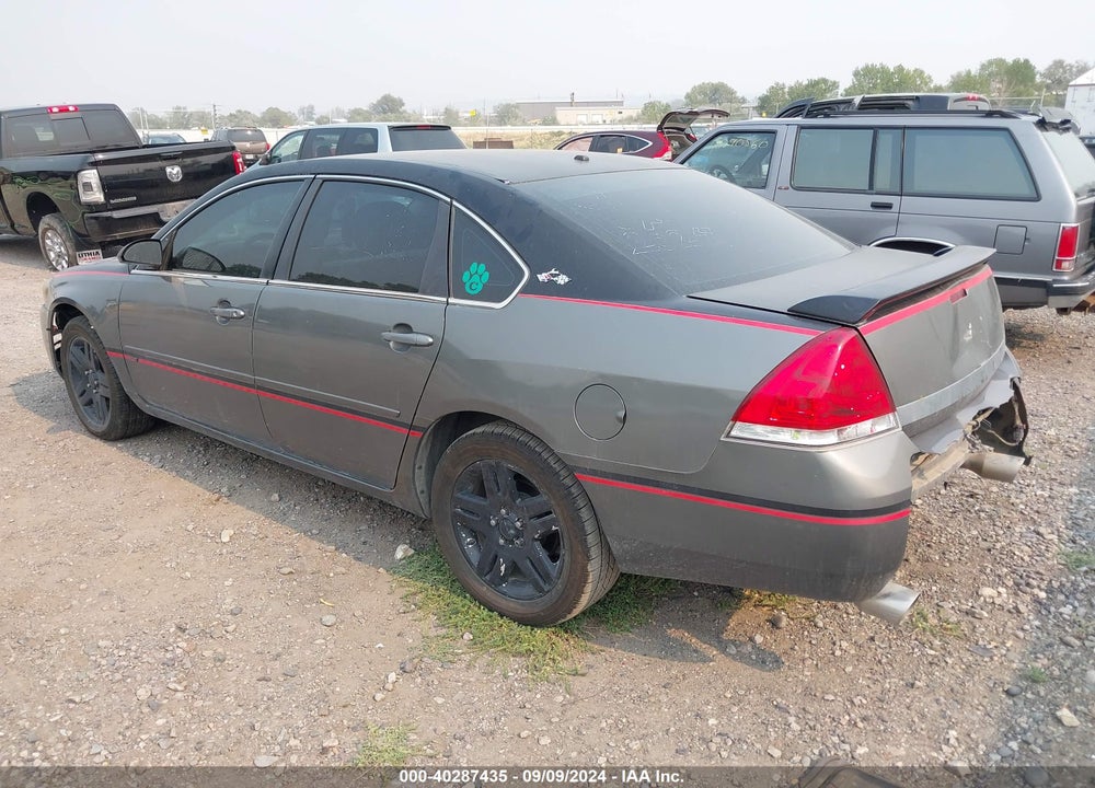 2007 CHEVROLET IMPALA LT VIN: 2G1WC58RX79149963