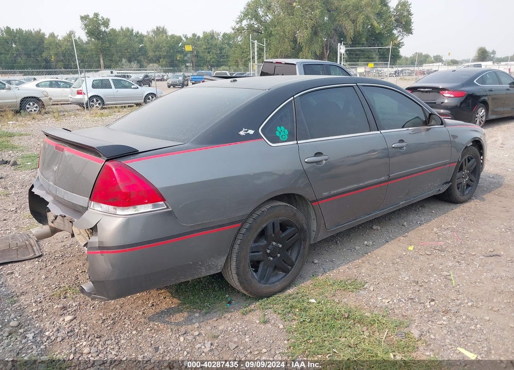 2007 CHEVROLET IMPALA LT VIN: 2G1WC58RX79149963