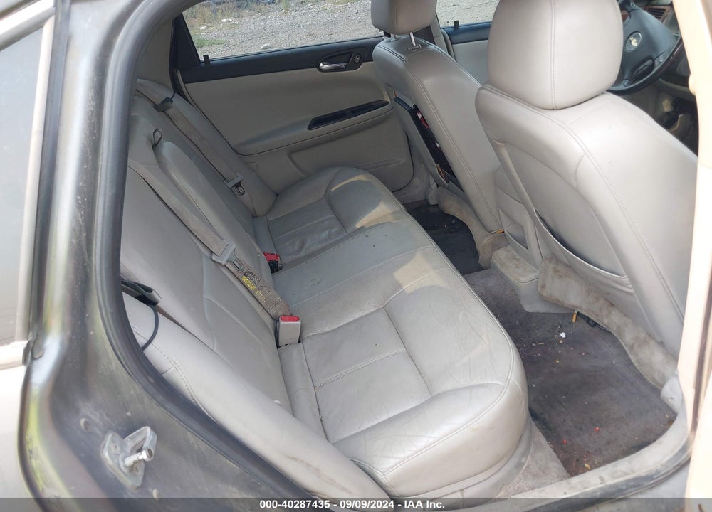 2007 CHEVROLET IMPALA LT VIN: 2G1WC58RX79149963